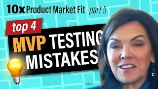 These 4 MVP mistakes will kill your startup (do THIS instead) — PMF, part 5