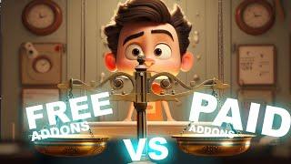 blender free addons vs paid addons