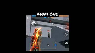 AWM ONE SHOT  FULL TUTORIAL || SHUBHO 1K || #freefire #shorts