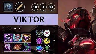 Viktor Mid vs Sylas: Triple Kill, Rampage - KR Challenger Patch 14.24