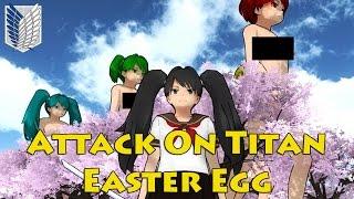 Attack On Titan Easter Egg | Yandere Simulator