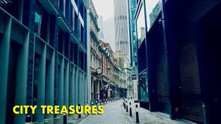 City Treasures London Walking Tour: Van Gogh's Church, Historic Alleys, Passages & Yards (4K)