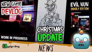 GLITCHMARE WORK in PROGRESS  CHRISTMAS UPDATE  EVIL NUN UNHOLY EDITION  NEWS