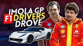 What the F1 DRIVERS drove to the 2024 IMOLA GP!