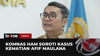 Komnas HAM Janji akan Temui 17 Anak Terkait Misteri Kematian Afif Maulana | Fakta tvOne