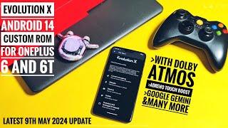 oneplus 6 and 6t android 14 custom rom | Evolution X 8.6 Isaw The best of android is here