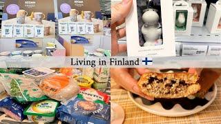 Living in Finland Vlog #7  Shopping at Prisma | Grocery Haul | Cooking Finnish Food | Moomin