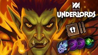 I Tried Let's Go Crazy Hobgen With 4 Troll, So You Don't Have To | Dota Underlords Standard Match