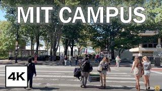 MIT Campus Tour · Morning Walk · 4K