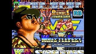 1991 [60fps] WWF WrestleFest Royal Rumble Sgt. Slaughter ALL