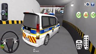 3D Driving Class 2024 - Rescue Police Van Hyundai Staria in Parking Area | (Android, iOS)