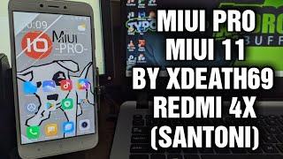 Install & Review Update Custom ROM MIUI PRO 11.0.2 STABIL by XDEATH69 Redmi 4X (Pie)