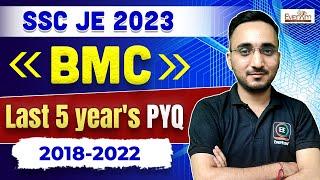 SSC JE 2023 | BMC | SSC JE CIVIL ENGINEERING PREVIOUS PAPERS (LAST 5 YEAR) BY AVNISH SIR