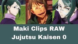 Maki Clips RAW Jujutsu kaisen 0 | HD Quality Long Duration (link download in description)