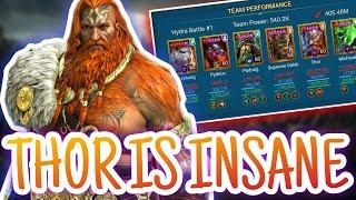 THOR IS BROKEN! Better Than Razel!? Champion Showcase: Build, Masteries, And More!