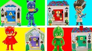 PJ Masks Surprise House Playset with Paw Patrol Skye | Ellie Jr.