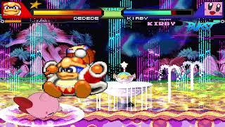 NICK54222 MUGEN: King Dedede VS Kirby