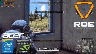 Ring of Elysium / Europa 940MX Acer Aspire E5-475G i3-6006u - Best PUBG Clone ?