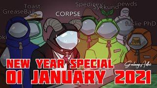 CORPSE Husband Proximity Chat AMONG US Live Stream w/ Valkyrae, Sykkuno, KARL, January 01, 2021