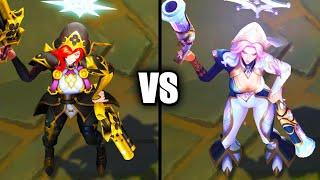 Broken Covenant Miss Fortune vs Prestige Broken Covenant Miss Fortune Skins Comparison