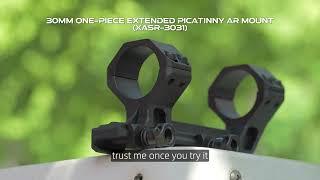 Vector Optics // 30mm One Piece Extended Picatinny Mount (XASR-3031)