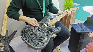 Crazy! This is a 3D printed guitar! | Formnext 2024 Frankfurt