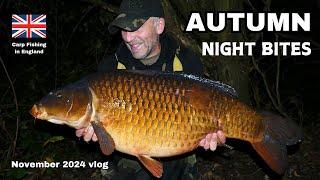 Autumn night bites - CARP FISHING vlog November 2024