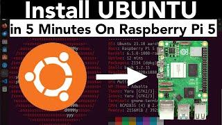 Installing Ubuntu On Raspberry Pi 5 || Awesome Desktop Experience