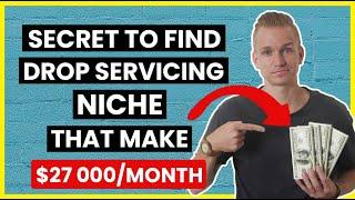 How To Find A Drop Servicing Niche (2024)