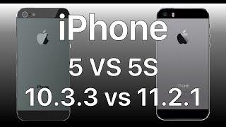 Speed Test : iPhone 5 vs iPhone 5S on most mature iOS version iOS 10.3.3 vs iOS 11.2.1