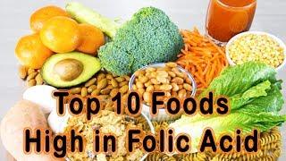 Folic Acid foods – Top 10 Foods High in Folic Acid