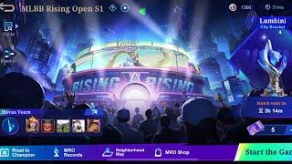 mlbb rising open s1 live #mobilelegend