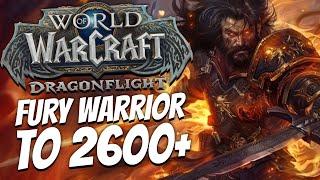 Rank 1 Fury Warrior Solo Shuffle to 2600+ - WoW Dragonflight 10.2.7 (Season 4)