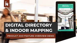 Digital Directory Interactive Touchscreen Maps | Product Overview Demo | Mappedin