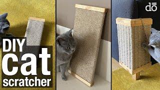 DIY cat scratcher - 3 different cat scratching post models