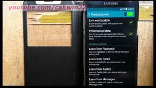 Samsung Galaxy S5 : How to enable or disable Continuous input (Android Phone)