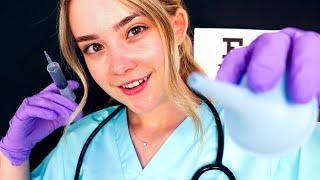 ASMR NURSE Health EXAM Medical Roleplay!