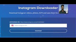 HOW TO CREATE INSTAGRAM DOWNLOADER TOOL , FREE SCRIPT FOR BLOGGER BY - S B TECH
