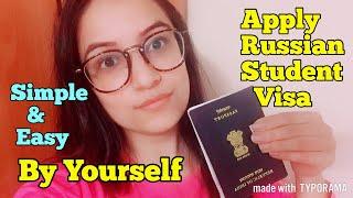 HOW TO APPLY RUSSIAN STUDENT VISA DIRECTLY