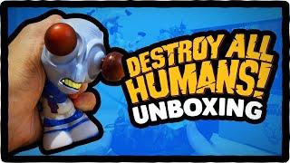 Unboxing my DNA Collector's Edition of Destroy All Humans!