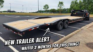 My NEW 2-car trailer came in,  FINALLY‼️