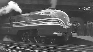 Vintage railway film - The Coronation Scot - LMS - 1937