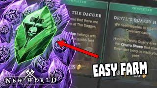 BEST Faction Rep and Token Grind! | Rise of the Angry Earth Expansion - New World