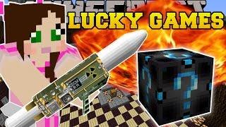 Minecraft: NUCLEAR EXPLOSIVE CHALLENGE GAMES - Lucky Block Mod - Modded Mini-Game