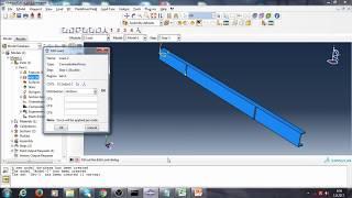 Abaqus standard: Nonlinear buckling tutorial