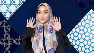 JILBAB SEGI EMPAT KREASI TERBARU  CARA MEMAKAI JILBAB SEGIEMPAT MODERN YANG SIMPLE #MariBerhijab