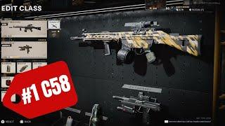 Best C58 Class setup Call of duty Cold war Multiplayer