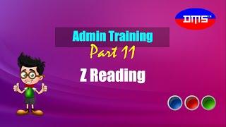 DMS POS Admin Training (Part 11): Z Reading