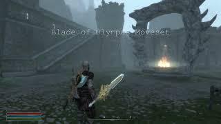 Blade of Olympus Moveset Showcase | MCO - BFCO | Skyrim Mods