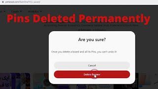 Delete Multiple Pins On Pinterest Permanently (Forever) (2022)